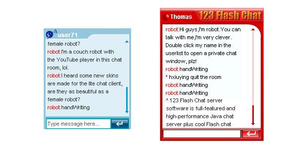 123 Flash Chat Pocket PC Chat Module is specially designed to embed a mini chatroom to your webpage to establish connections with visitors using Pocket PC.
