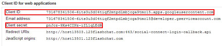 Google App Info of 123 Flash Chat, Chat Software