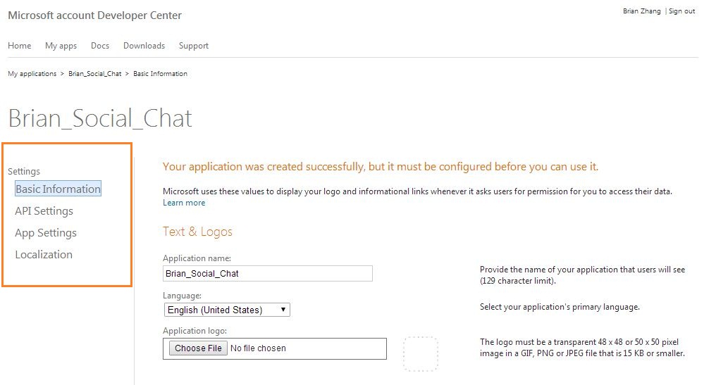 Windows Live App Basic Info of 123 Flash Chat, Chat Software