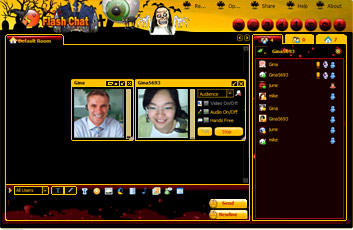 The video docks and popup mode can be easily switched from each other, in the chat user option panel. <br><br> Dock to popup, it takes effect instantly. While popup to dock, will only work for the new video windows instead of the current ones.