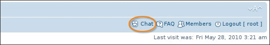 Chat Button